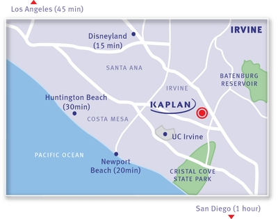 KAPLAN Irvine Map
