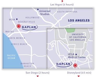 KAPLAN Los Angeles Map