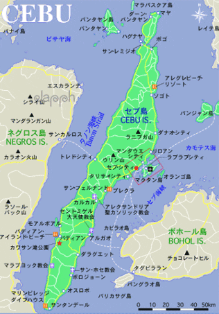 セブ島地図